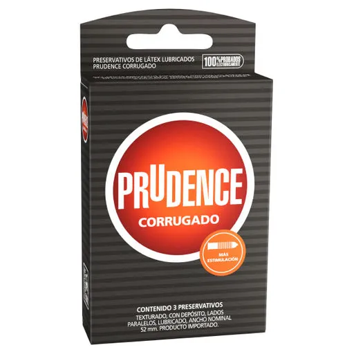 PRUDENCE CORRUGADO CAJA X 3 PRESERVATIVOS - Ecofarma