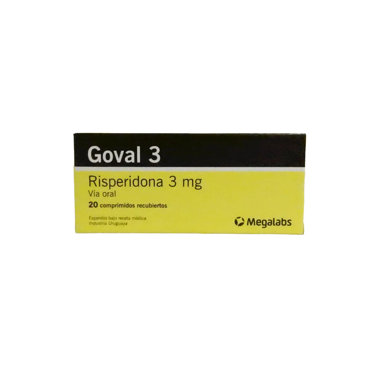 GOVAL 3 MG CAJA X 20 COMPRIMIDOS - Ecofarma