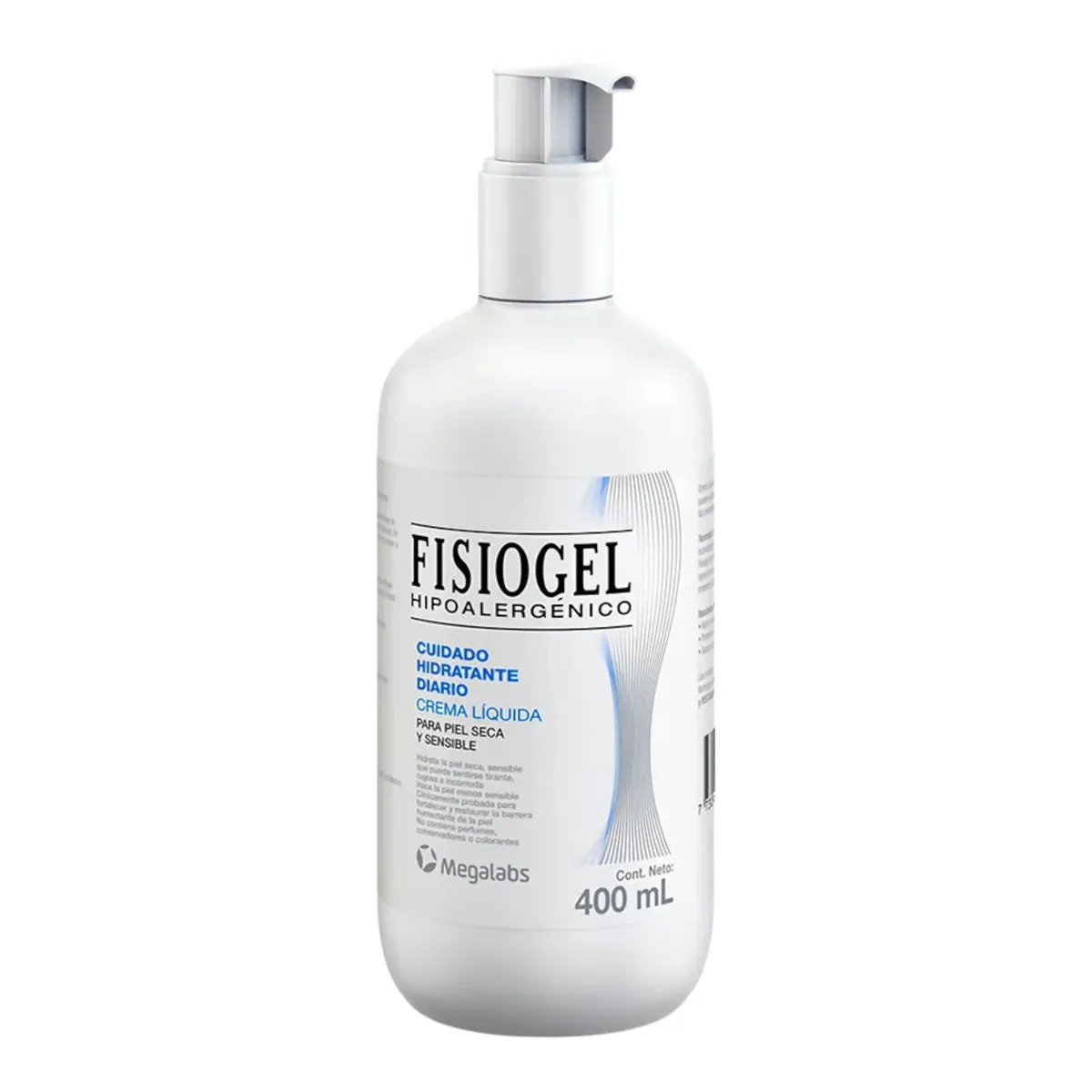 FISIOGEL HIPOALERGENICO CREMA LIQUIDA CUIDADO HIDRATANTE X 400 ML - Ecofarma