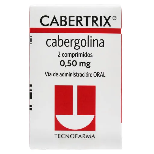 CABERTRIX 0.50 MG FCO X 2 COMPRIMIDOS - Ecofarma