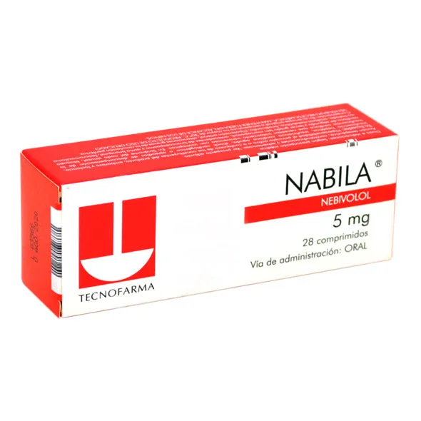 NABILA 5 MG CAJA X 28 COMPRIMIDOS - Ecofarma