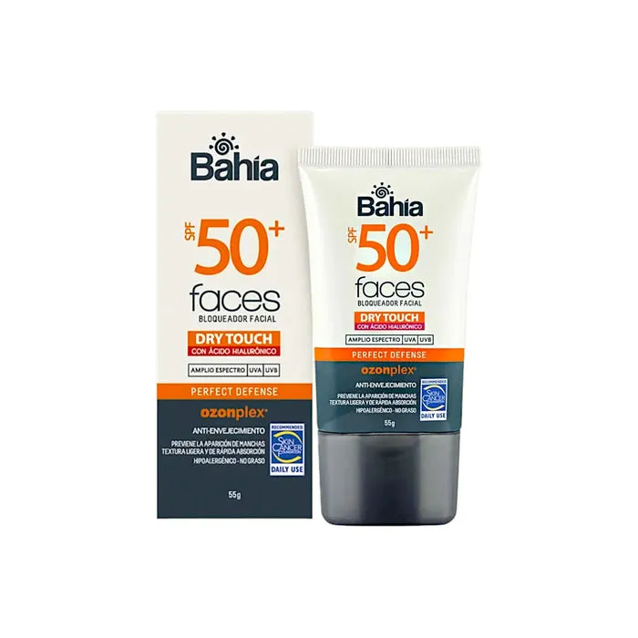 BAHIA BLOQUEADOR SOLAR FACES DRY TOUCH X 55 GR - Ecofarma