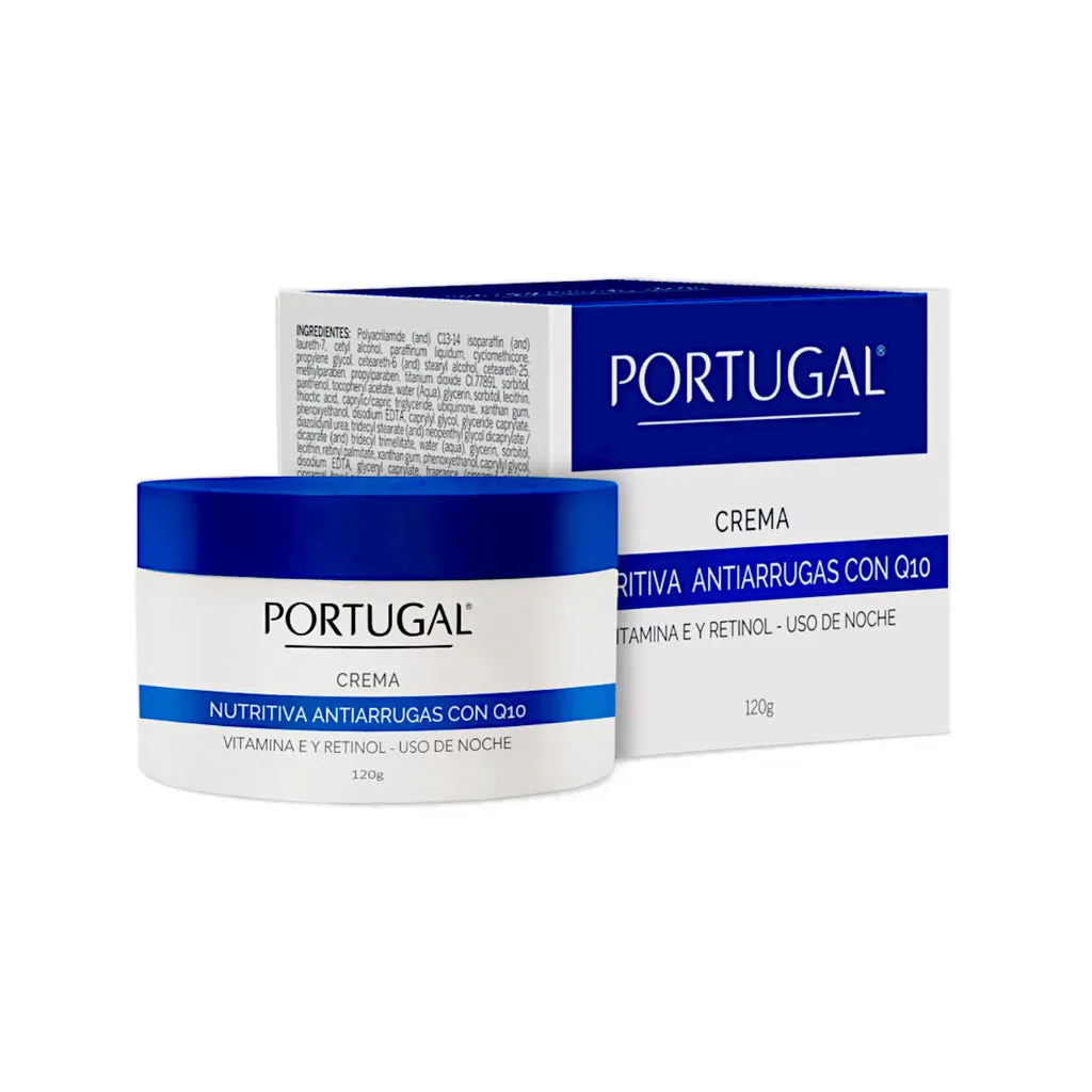 PORTUGAL HIDRATANTE ATIARRUGAS Q10 X 120 G - Ecofarma