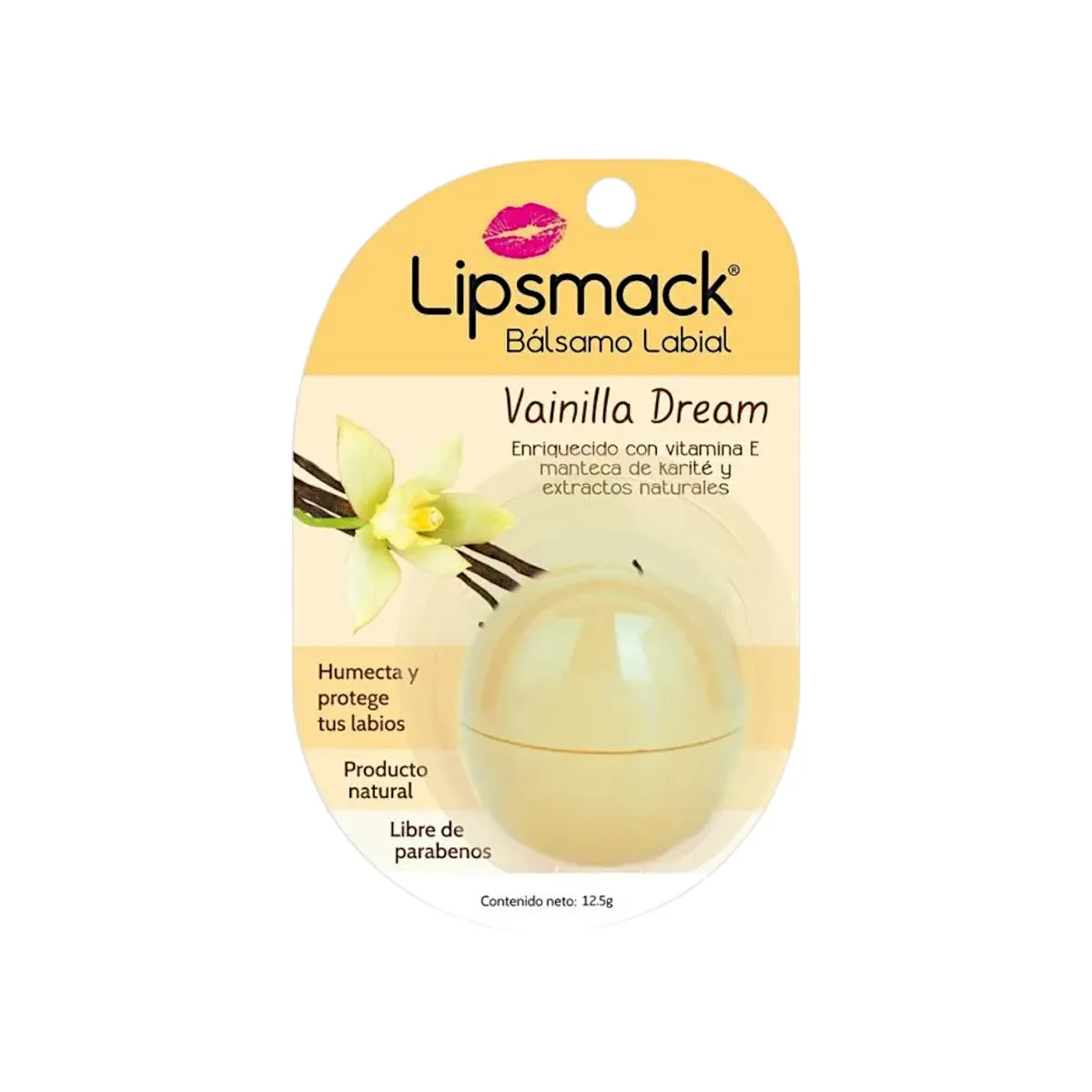 LIPSMACK VAINILLA TROPICAL X 125 GR - Ecofarma