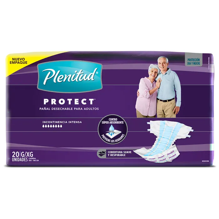 PAÑAL PLENITUD ADULTO LILA  G/XG X 8 UNID - Ecofarma