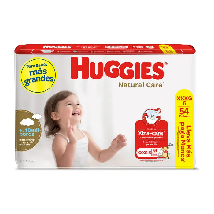 PAÑAL UNISEX ROJO XXXG/6 X 54 UNIDADES - Ecofarma