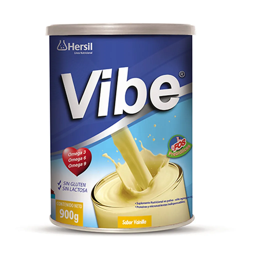 VIBE VAINILLA POLVO LATA X 900 GR - Ecofarma