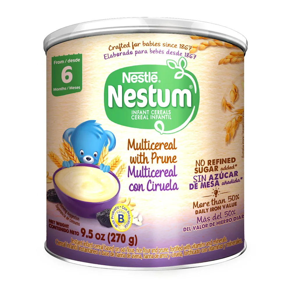 NESTUM MULTICEREAL C/ CIRUELA LATA X 270 G - Ecofarma