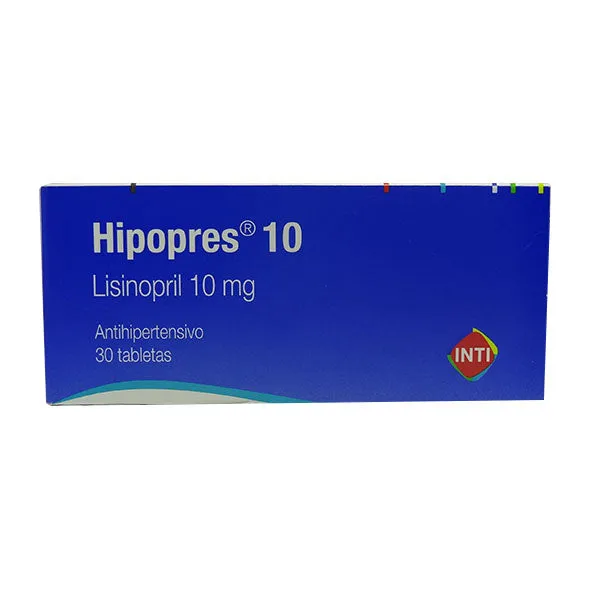 HIPOPRES 10 MG CAJA X 30 COMPRIMIDOS - Ecofarma