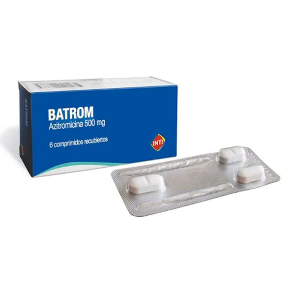BATROM 500 MG CAJA X 6 COMPRIMIDOS - Ecofarma