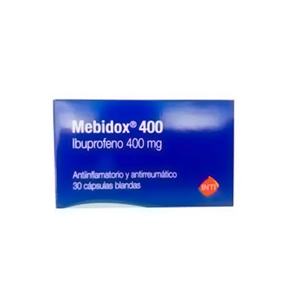 MEBIDOX 400 MG CAJA X 30 CAPSULAS - Ecofarma