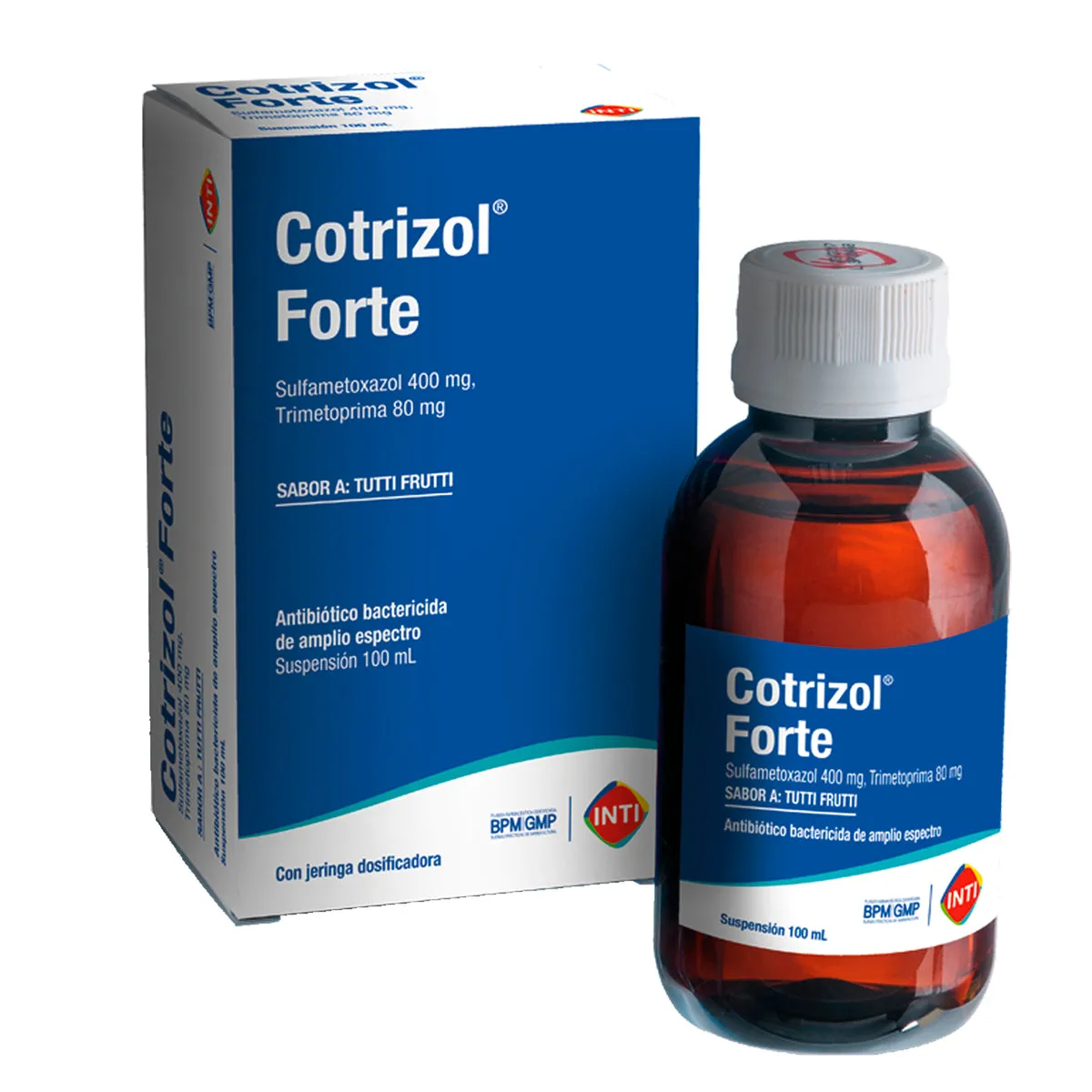 COTRIZOL FORTE 400 MG/80 MG SUSPENSION FCO X 100 ML - Ecofarma