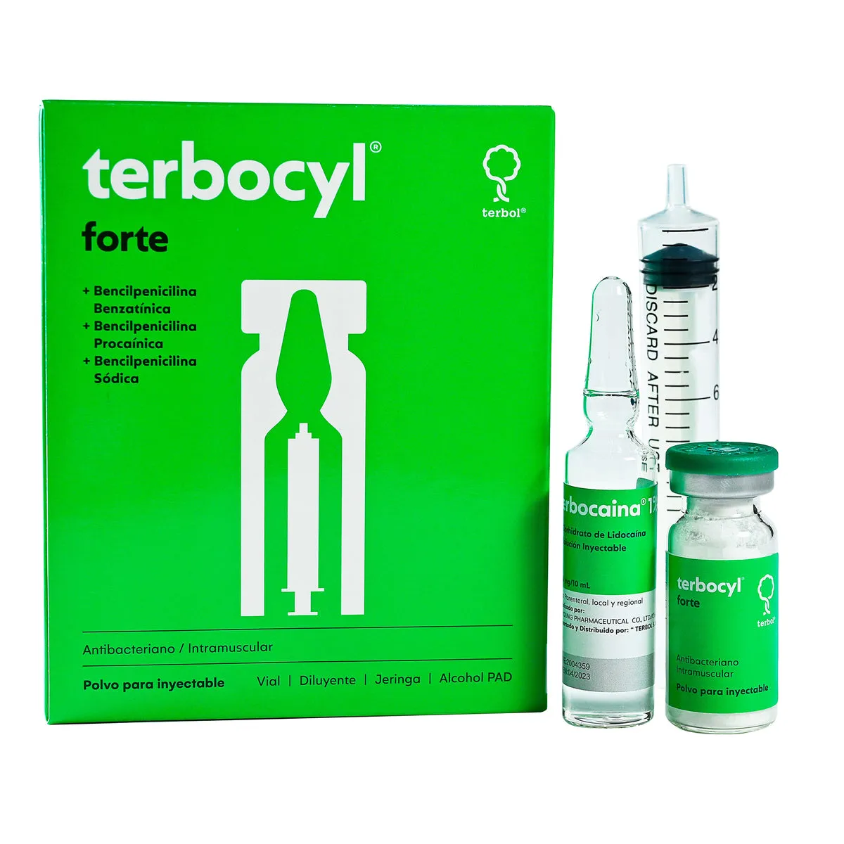 TERBOCYL FORTE X 25 VIALES - Ecofarma