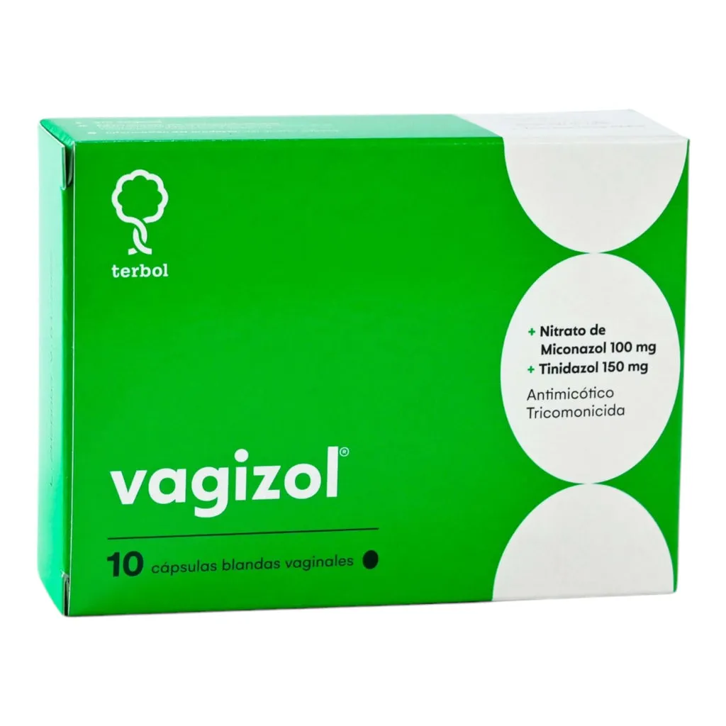 VAGIZOL CAJA X 10 OVULOS VAGINALES - Ecofarma
