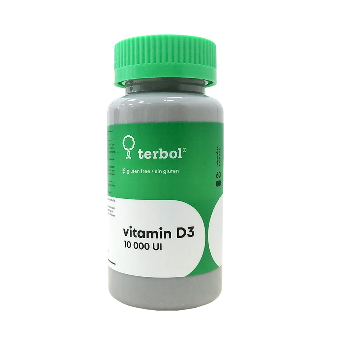 VITAMINA D3 10000 FRASCO X 60 CAPSULAS BLANDAS - Ecofarma