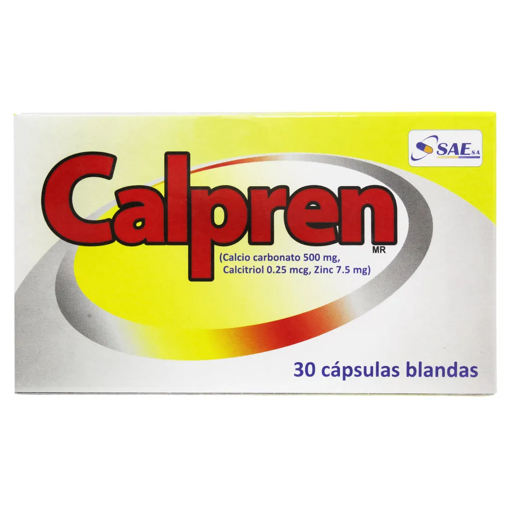 CALPREN CAJA X 30 CAPSULAS - Ecofarma