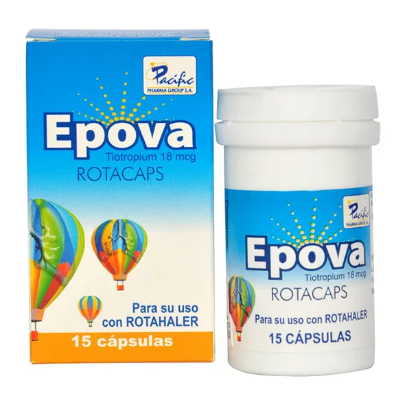 EPOVA 18 MCG FCO X 15 CAPSULAS - Ecofarma