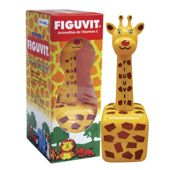FIGUVIT JIRAFA X 50 MASTICABLES - Ecofarma
