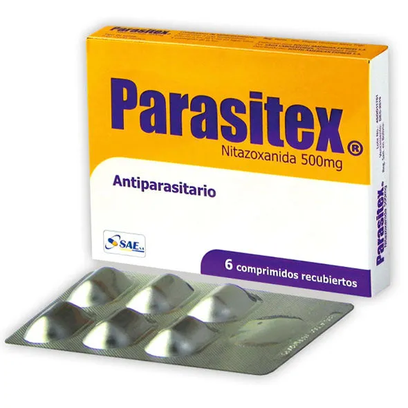 PARASITEX 500 MG CAJA X 6 COMPRIMIDOS - Ecofarma