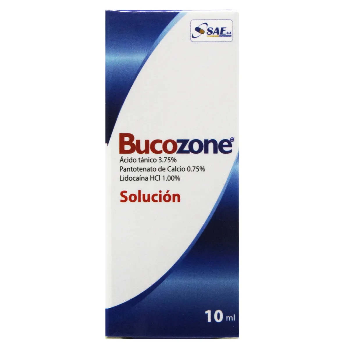 BUCOZONE SOLUCION FCO X 10 ML - Ecofarma