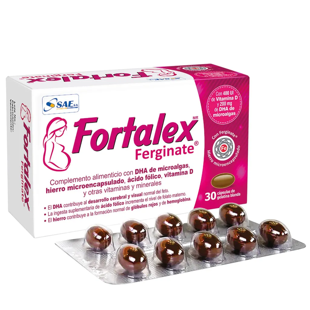 FORTALEX DHA FERGINATE CAJA X 30 CAPSULAS BLANDAS - Ecofarma