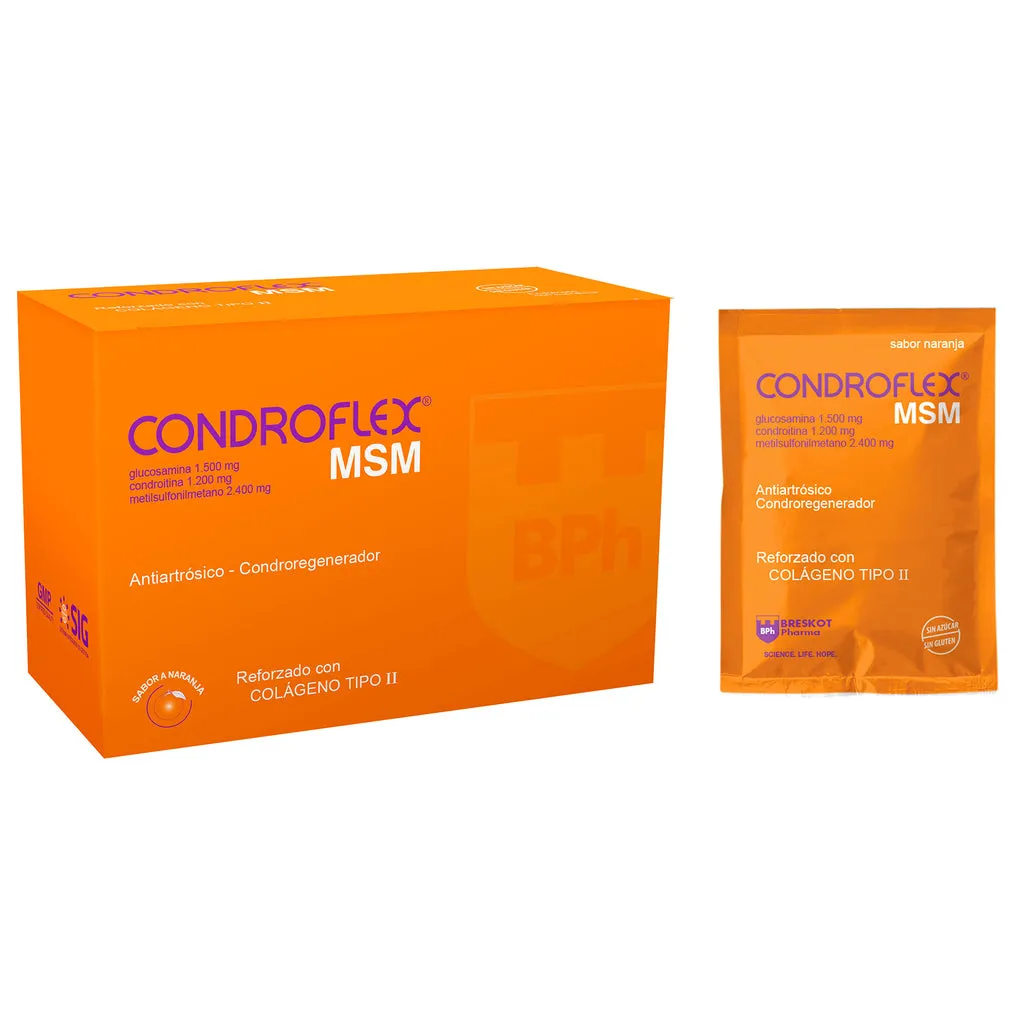 CONDROFLEX ACTIVE CAJA X 30 SOBRES - Ecofarma