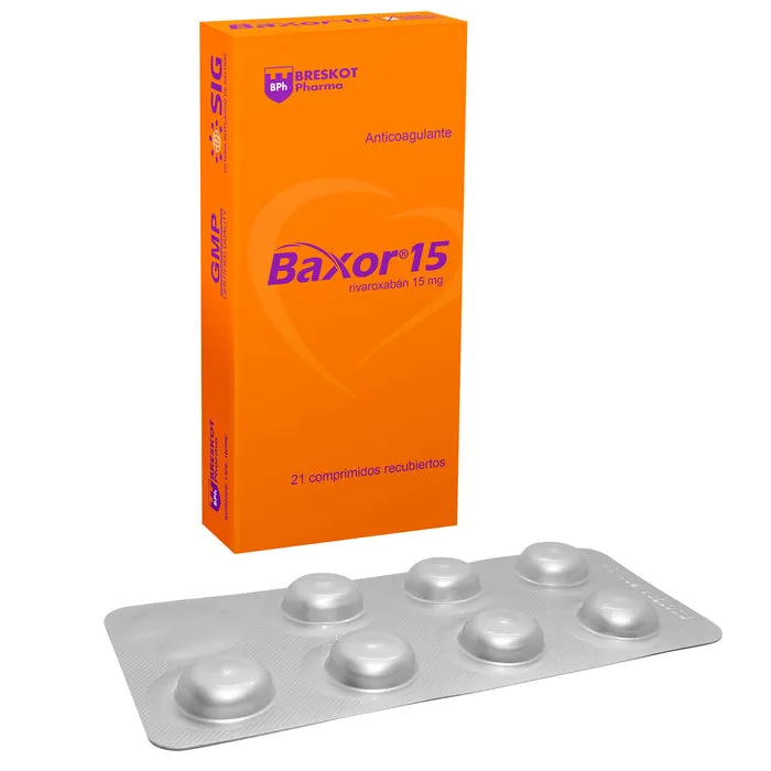 BAXOR 15 MG CAJA X 21 COMPRIMIDOS - Ecofarma