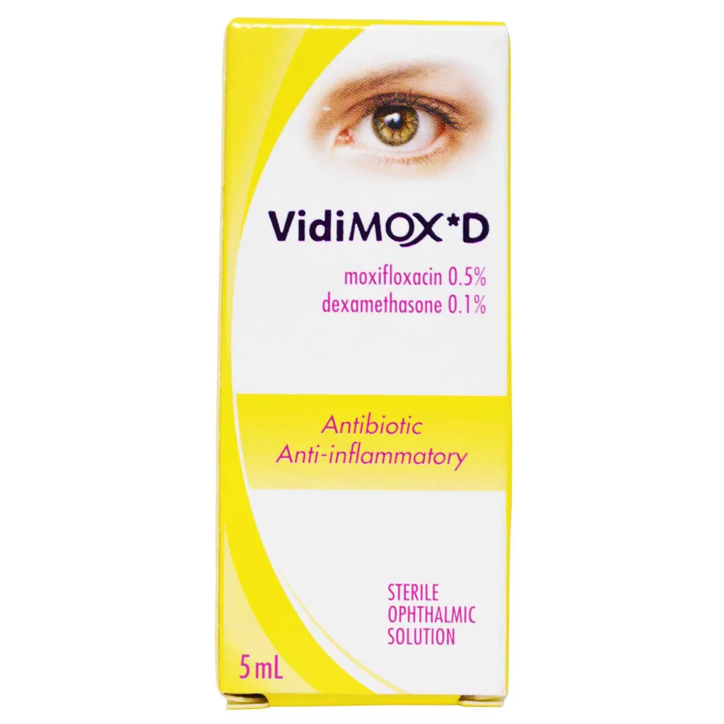 VIDIMOX D SOLUCION OFTALMICA X 6 ML - Ecofarma