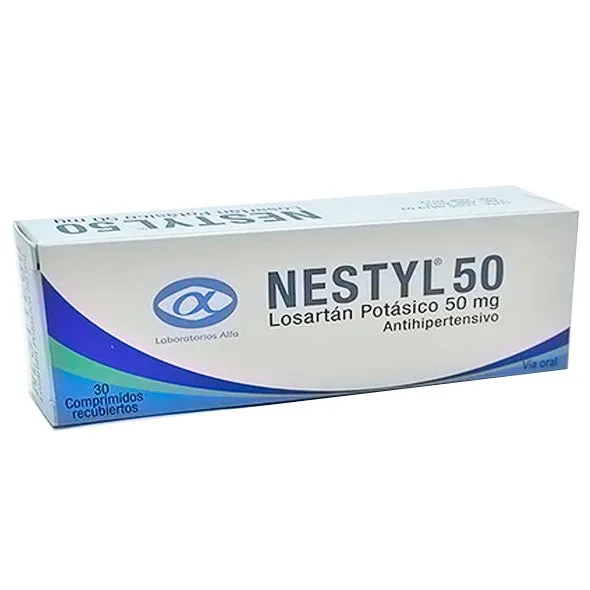 NESTYL 50 MG CAJA X 30 COMPRIMIDOS - Ecofarma