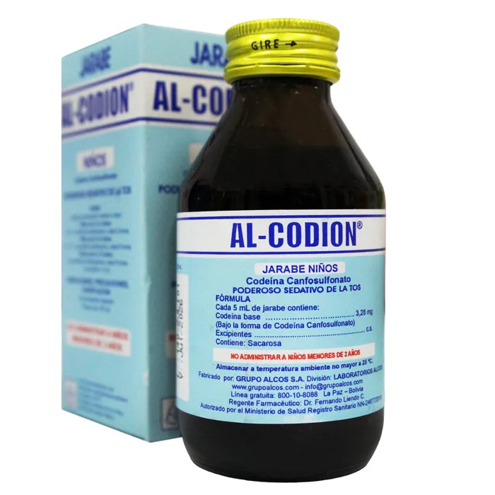 ALCODION NIÑOS JARABE FCO X 125 ML - Ecofarma