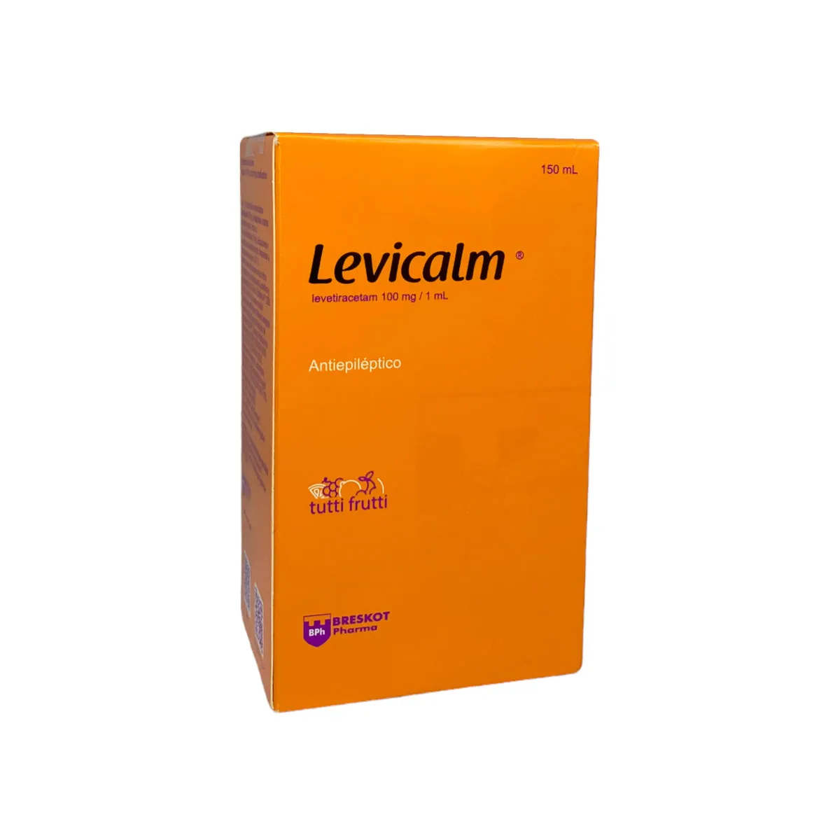 LEVICALM LEVETIRACETAM 100 MG X 150 ML - Ecofarma