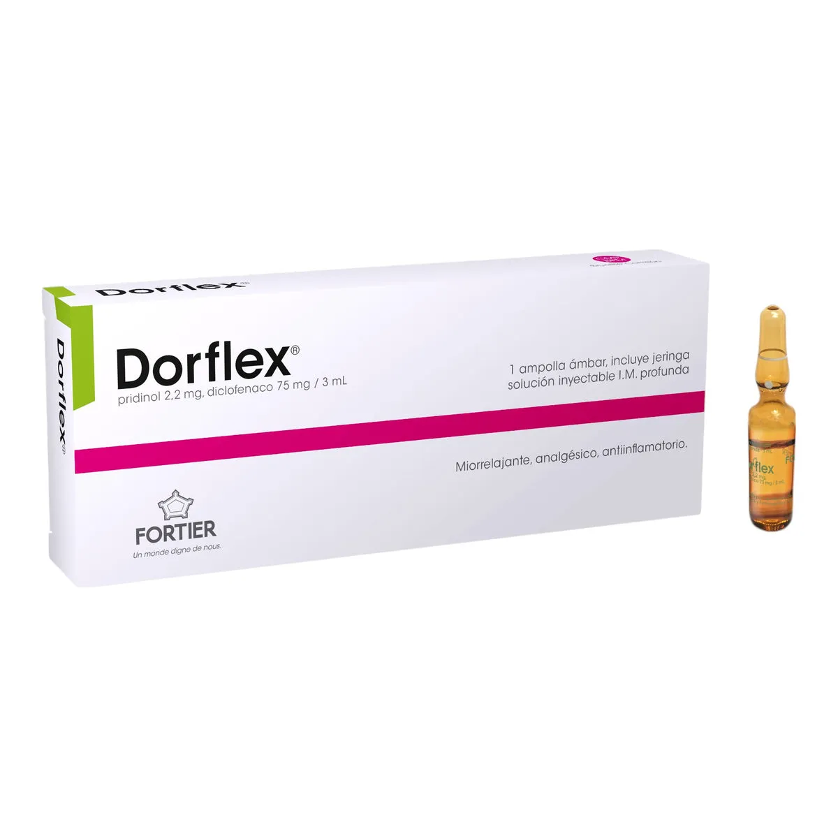 DORFLEX 75/2.2 MG CAJA X 5 AMPOLLAS - Ecofarma