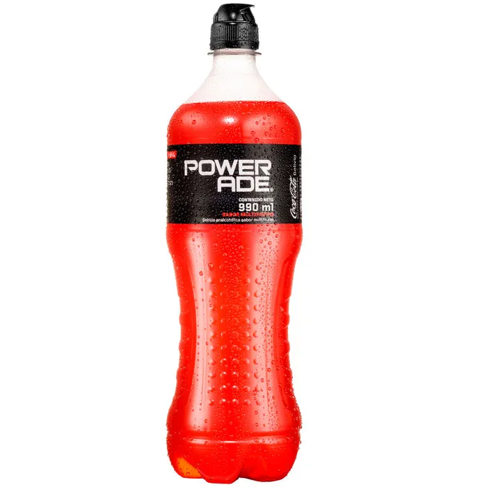 POWERADE ROJO  MULTIFRUTAS BOTELLA X 990 ML - Ecofarma
