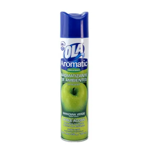 OLA AROMATIC AEROSOL MANZANA VERDE 300 ML. - Ecofarma