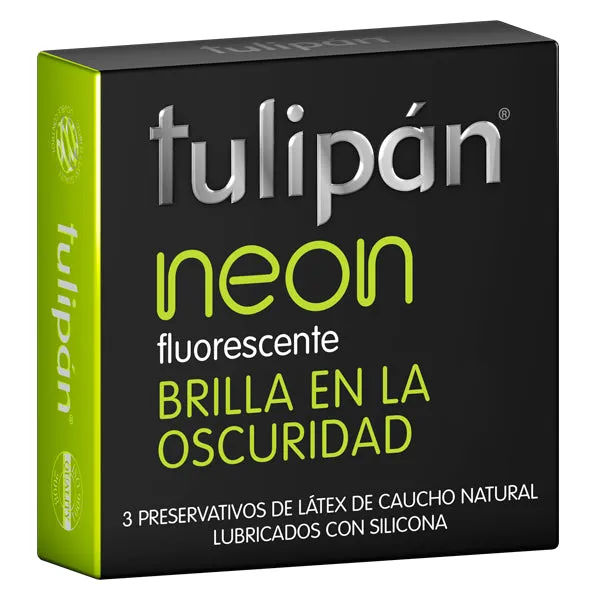 PRESERVATIVO TULIPAN NEON X 3 UNID. - Ecofarma