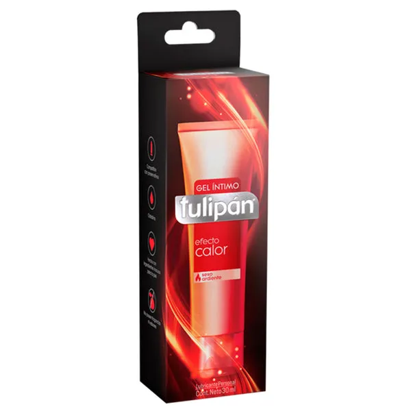 TULIPAN GEL INTIMO EFECTO CALOR X 30 ML - Ecofarma