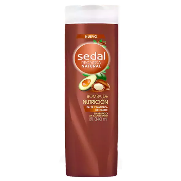 SHAMPOO SEDAL BOMBA DE NUTRICION X 340 ML - Ecofarma