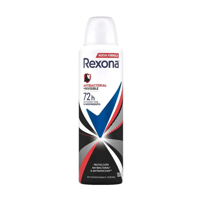DESODORANTE REXONA AEROSOL ANTIBACTERIAL PROTECCION X 150 ML. - Ecofarma