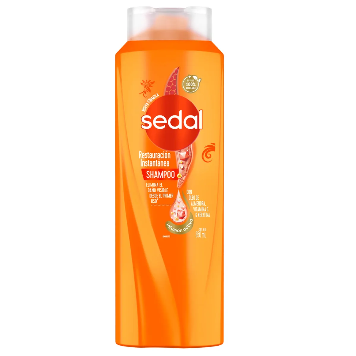 SHAMPOO SEDAL RESTAURACION INSTANTANEA X 650 ML - Ecofarma