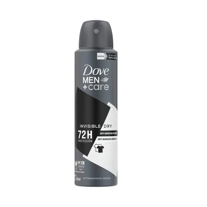 DESODORANTE DOVE MEN INVISIBLR DRY AEROSOL X 150 ML - Ecofarma