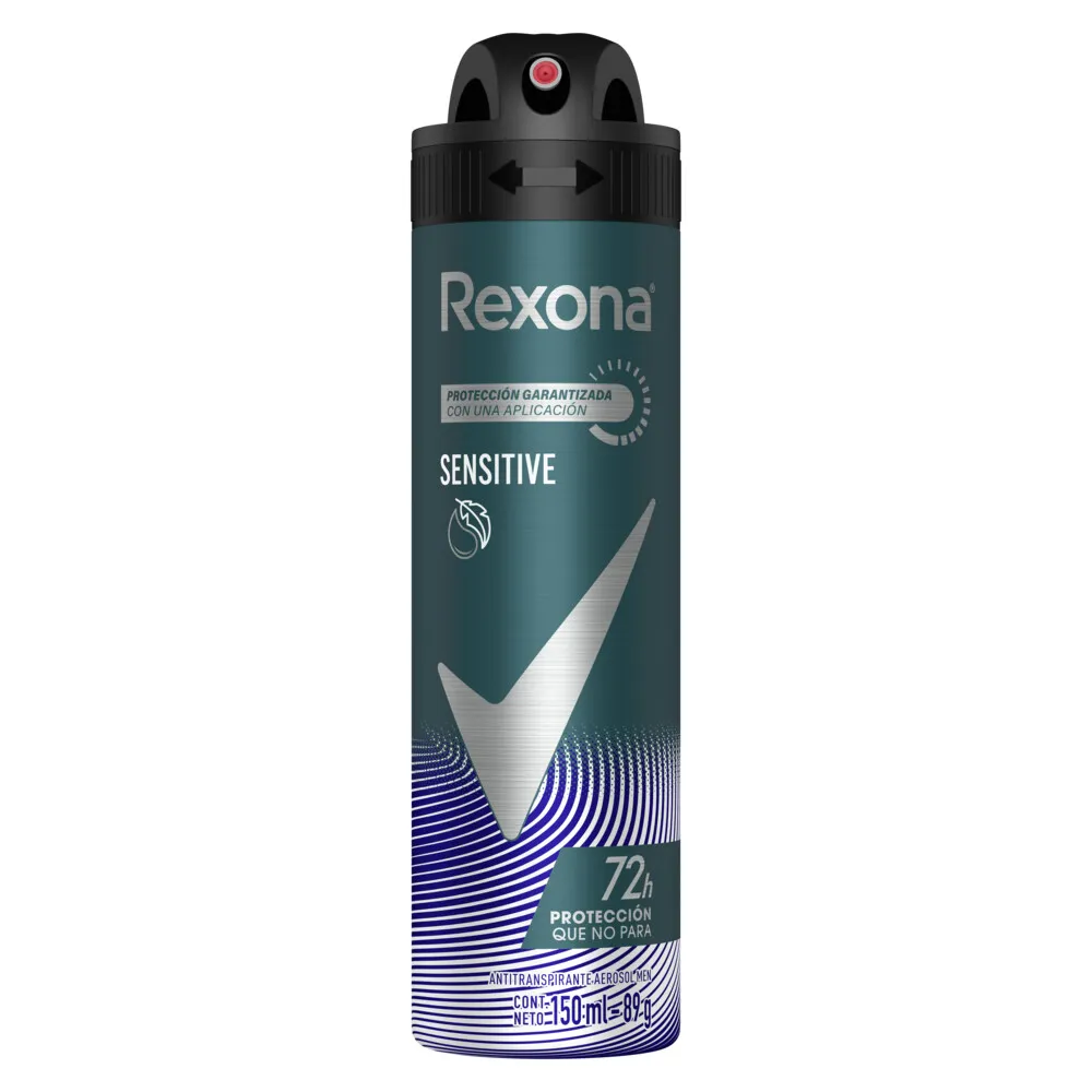 DESODORANTE REXONA AEROSOL "SENSITIVE" X 150 ML * - Ecofarma