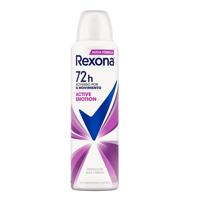 DESODORANTE REXONA AEROSOL "ACTIV EMOTION" X 150 ML * - Ecofarma