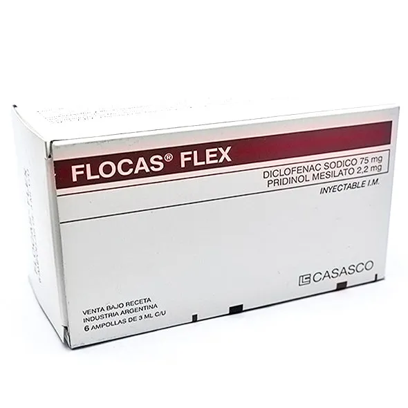 FLOCAS FLEX CAJA X 6 AMPOLLAS - Ecofarma