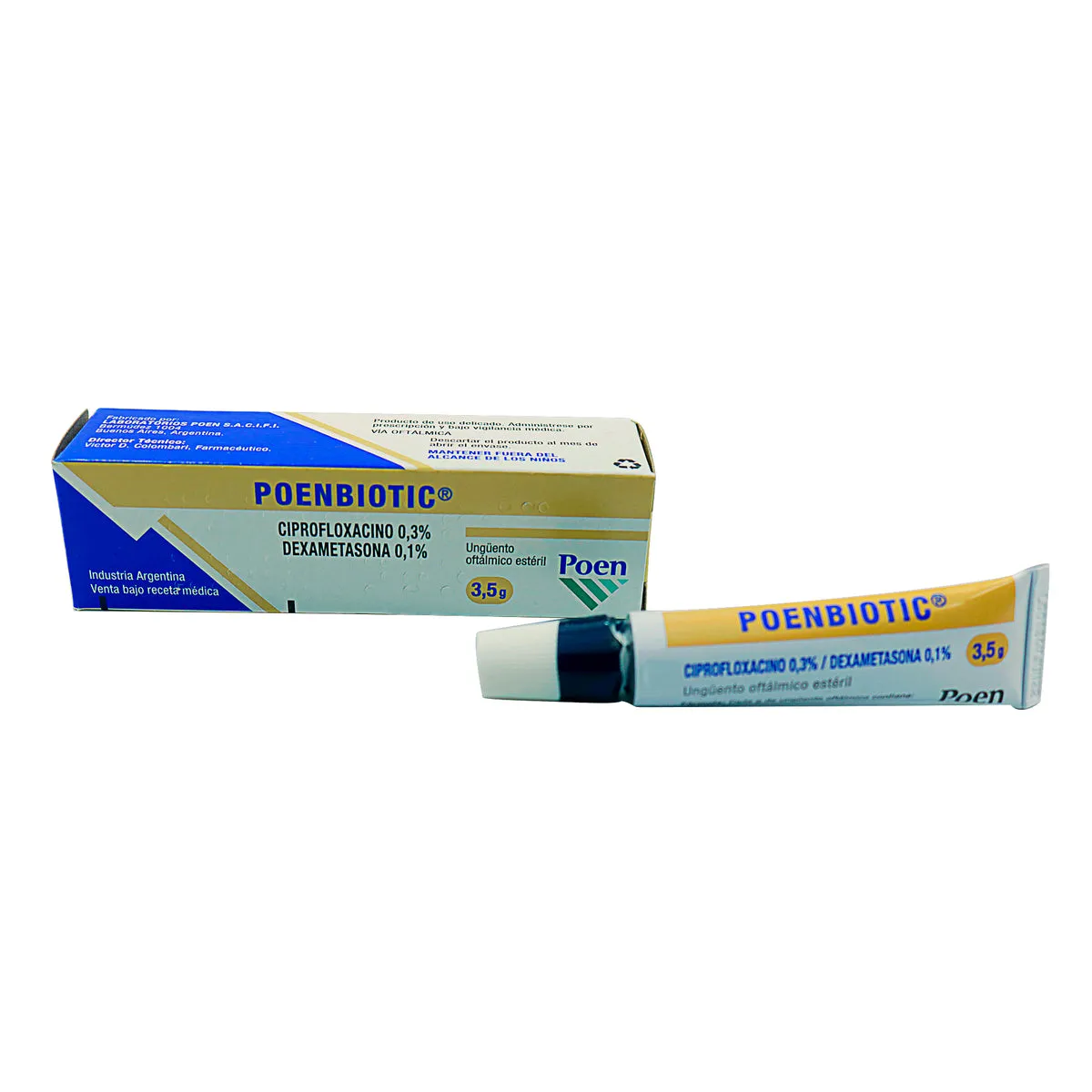 POENBIOTIC  UNGUENTO  OFTALMICO X 3.5 G - Ecofarma