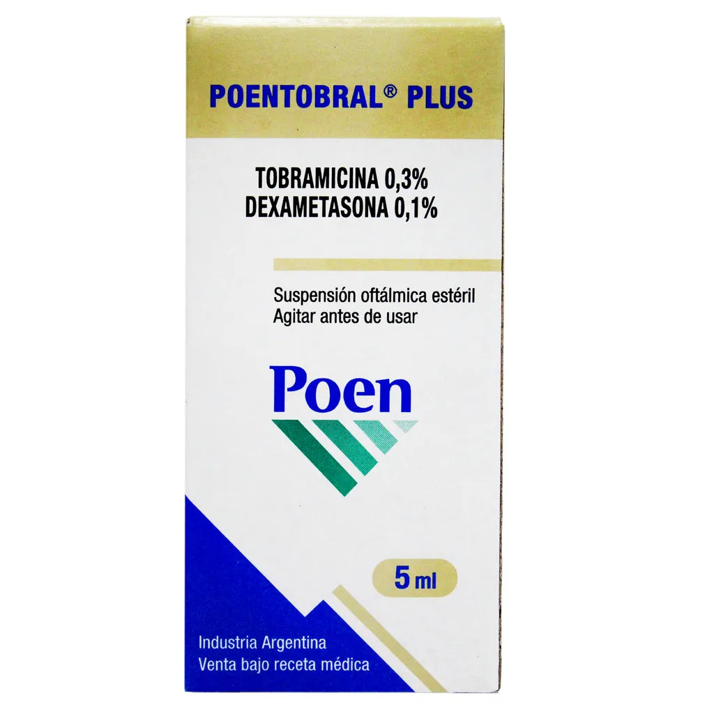 POENTOBRAL PLUS SOL. OFTALMICA X 5 ML - Ecofarma