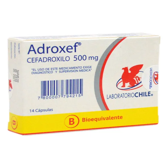 ADROXEF 500 MG CAJA X 14 CAPSULAS - Ecofarma