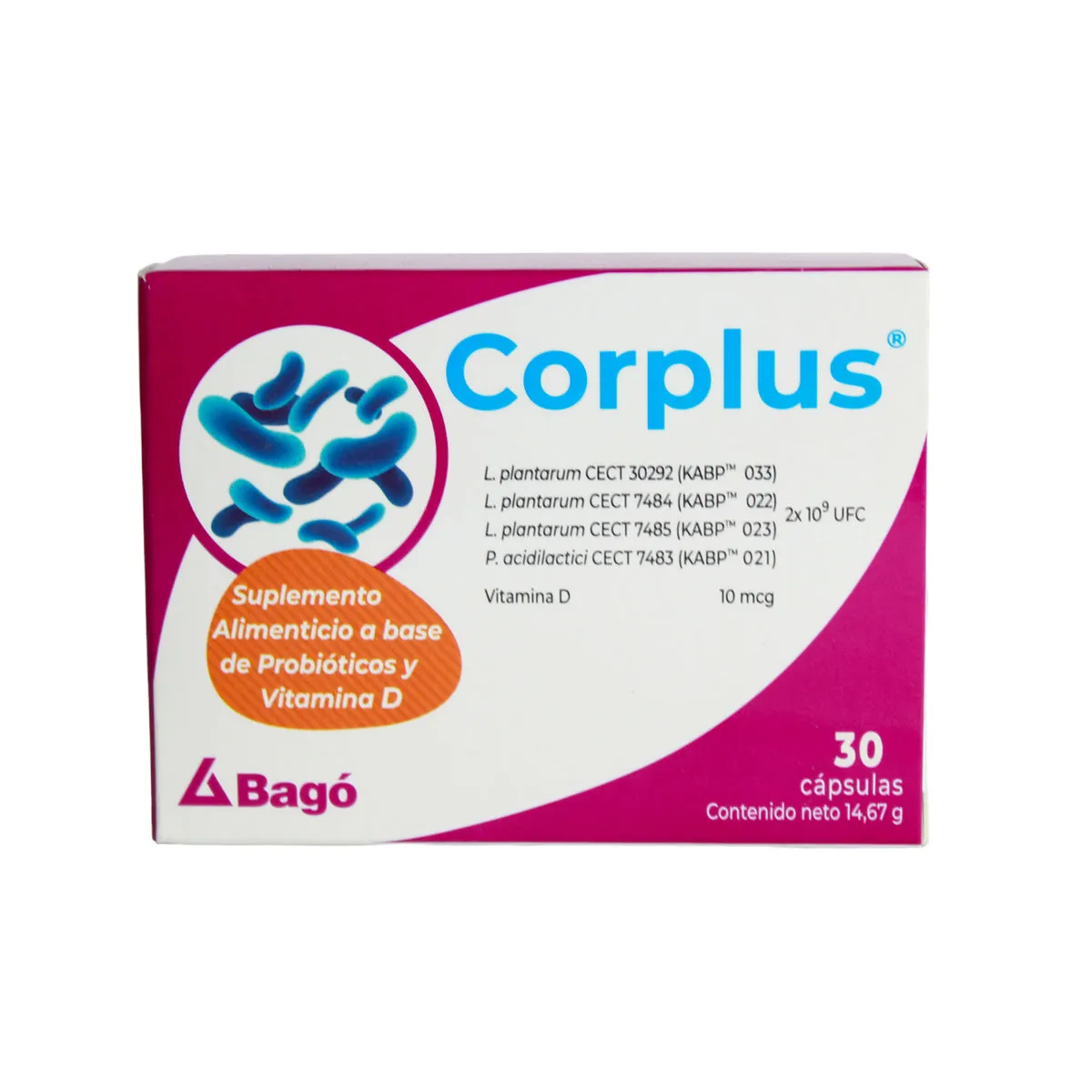 CORPLUS CAJA X 30 CAPSULAS - Ecofarma