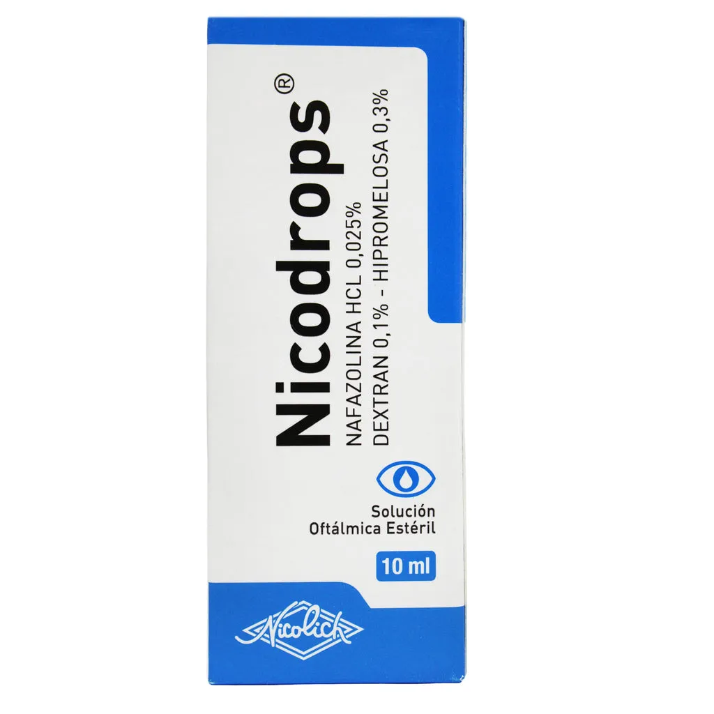 NICODROPS COLIRIO X 10 ML - Ecofarma