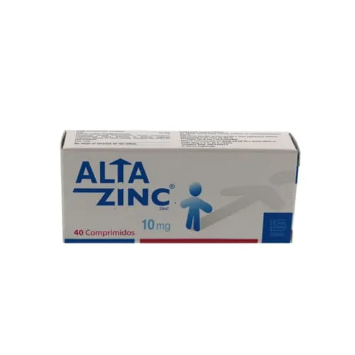 ALTA ZINC 10 MG CAJA X 40 COMPRIMIDOS - Ecofarma