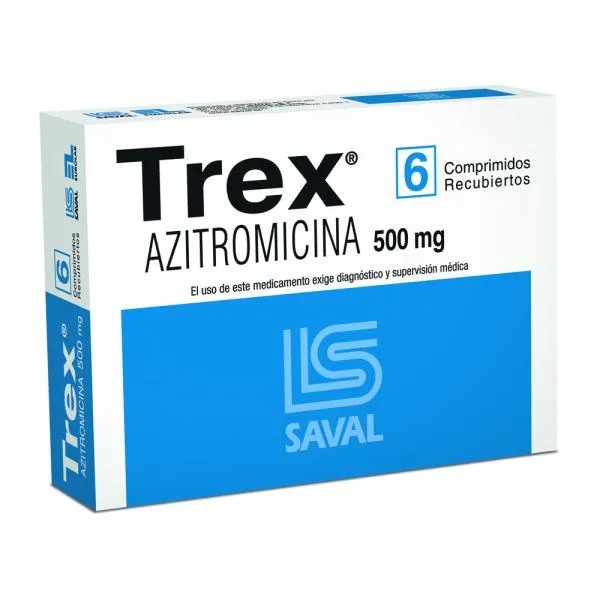 TREX 500 MG CAJA X 6 COMPRIMIDOS - Ecofarma